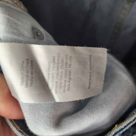 NEW We Wore What The Danielle Jeans High Rise Straight 27 - Picture 13 of 14